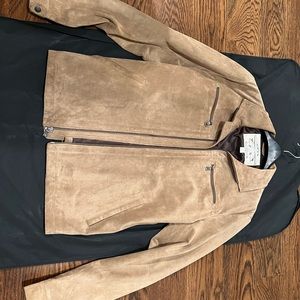 Banana Republic leather suede jacket